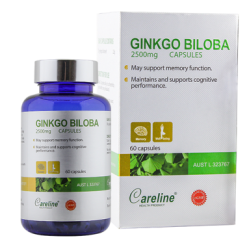 Careline Ginkgo Biloba 2500Mg