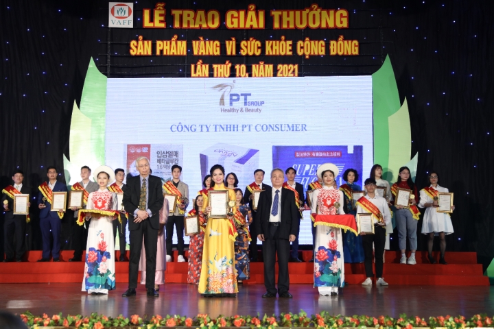 Nhận giải thưởng sản phẩm vì sức khỏe cộng đồng - Nano Fucoidan